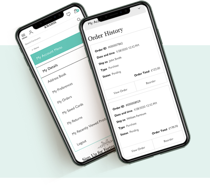 Order & Repeat in My Account