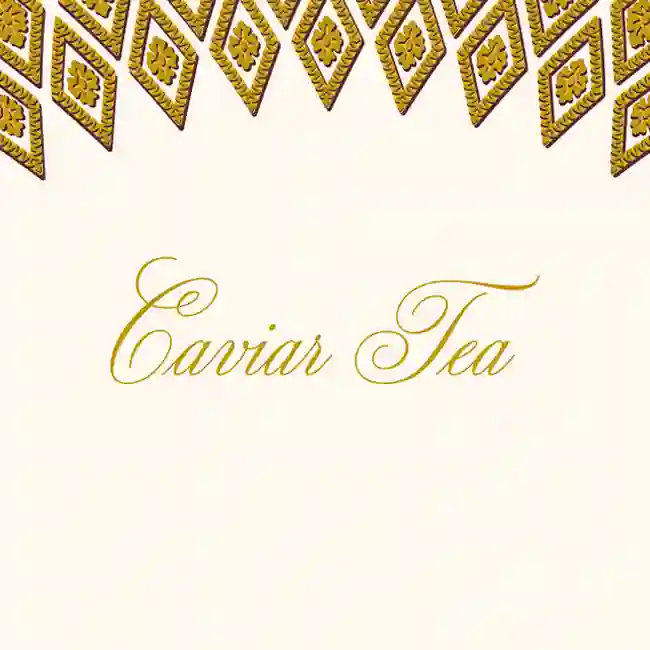 Diamond Jubilee Tea Salon High Tea Menu
