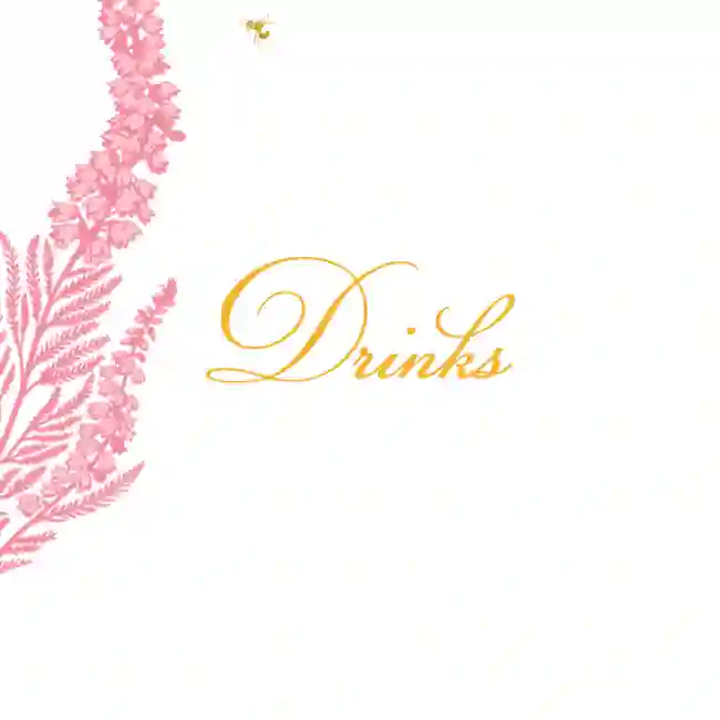 Diamond Jubilee Tea Salon Drinks Menu